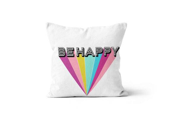 Capa de Almofada Be Happy • Mandarine Design