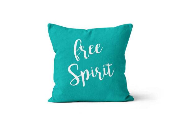 Capa de Almofada Free Spirit verde • Mandarine Design