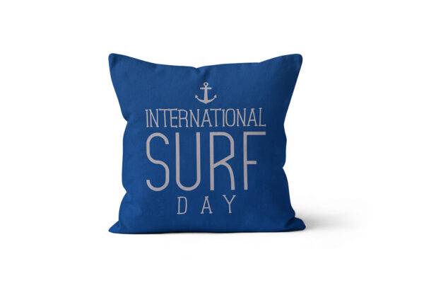 Capa de Almofada Surf day azul • Mandarine Design