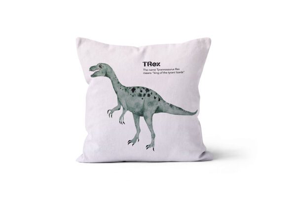 Capa de Almofada Dino T Rex