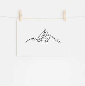 Poster-Mountains » Mandarine Design