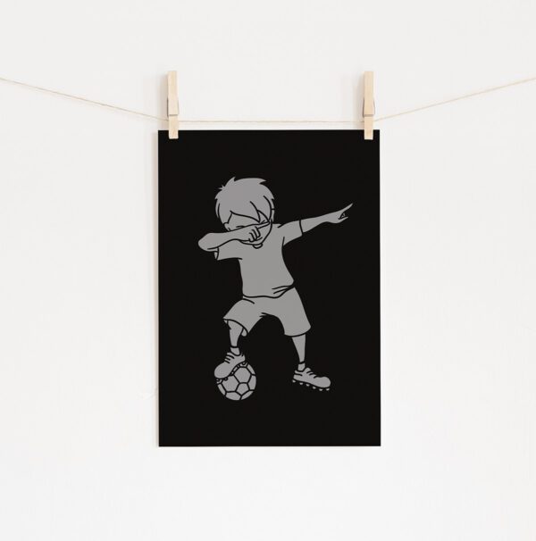 Poster Futebol Debbing • Mandarine Design