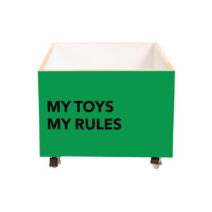 Baú my rules verde