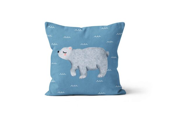 Almofada Urso Polar • Mandarine Design