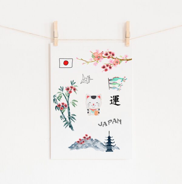 Poster Japão • Mandarine Design