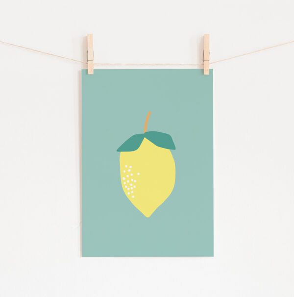 Poster Limão • Mandarine Design