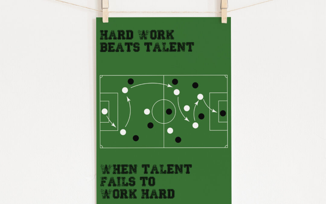 Poster Futebol Tatic • Mandarine Estudio Design