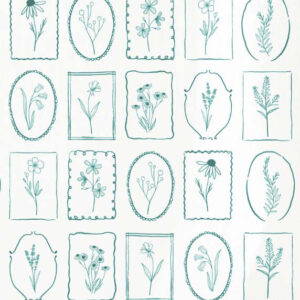 Papel de Parede Botânica Verde