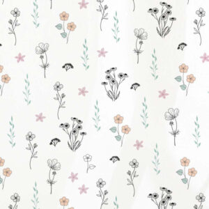 Papel de Parede Floral Antigo