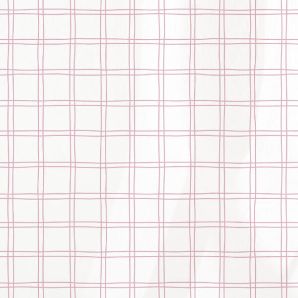 Papel de Parede Grid Desenho Rosa