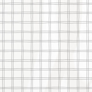 Papel de Parede Grid Desenho Cinza