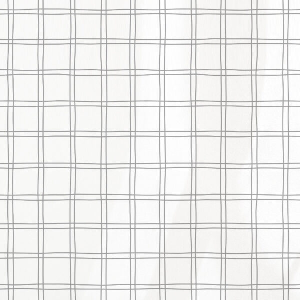 Papel de Parede Grid Desenho Cinza