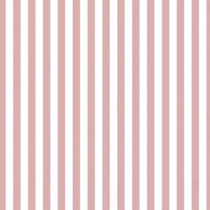 Papel de Parede Listrado Básico Rosa Seco