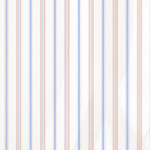 Papel de Parede Listras Gabi Pêssego Azul