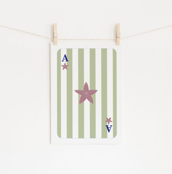 Poster Cartas do Mar - Estrela » Mandarine Design