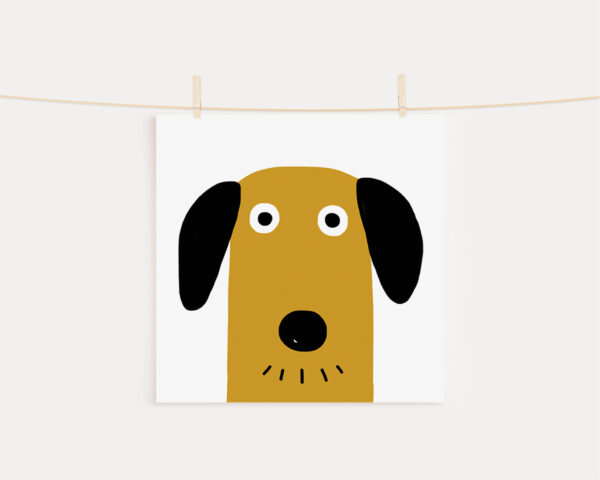 Poster Doguinho - Branco » Mandarine Design