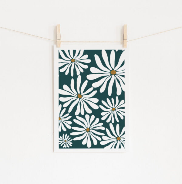 Poster Flores Loucas - Esmeralda » Mandarine Design