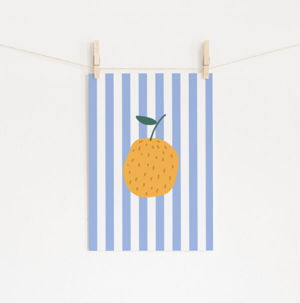 Poster Laranja Pop » Mandarine Design