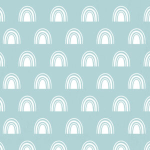 Papel de Parede Rainbows Aqua