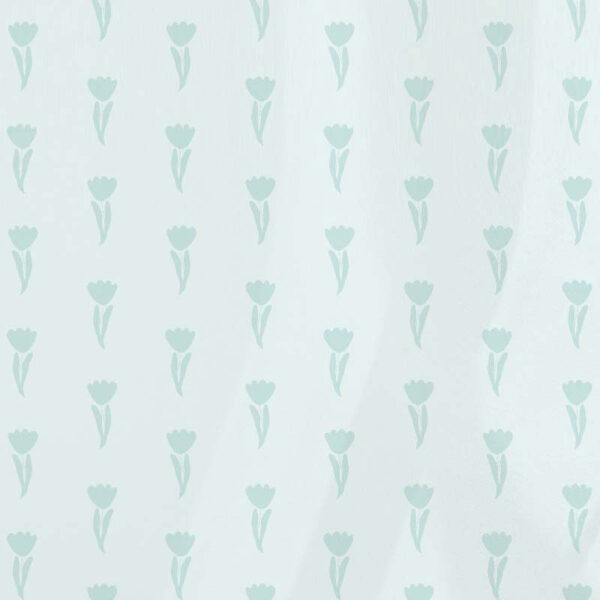 Papel de Parede Tulipas Aqua