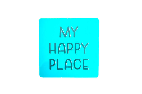 Placa Acrilico My Happy Place
