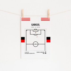 Poster Futebol Gabigol Libertadores