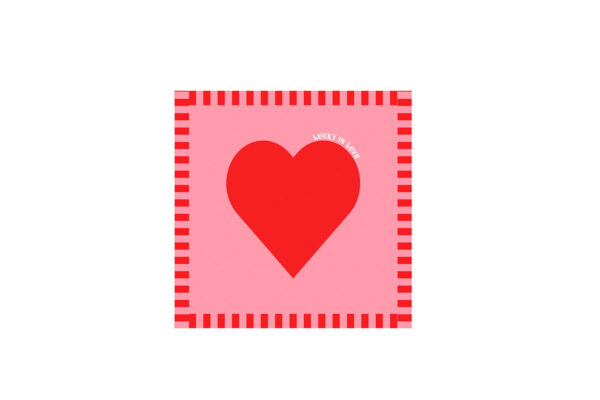 Placa Lucky in Love
