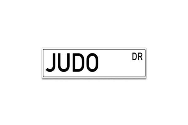 Placa Judô